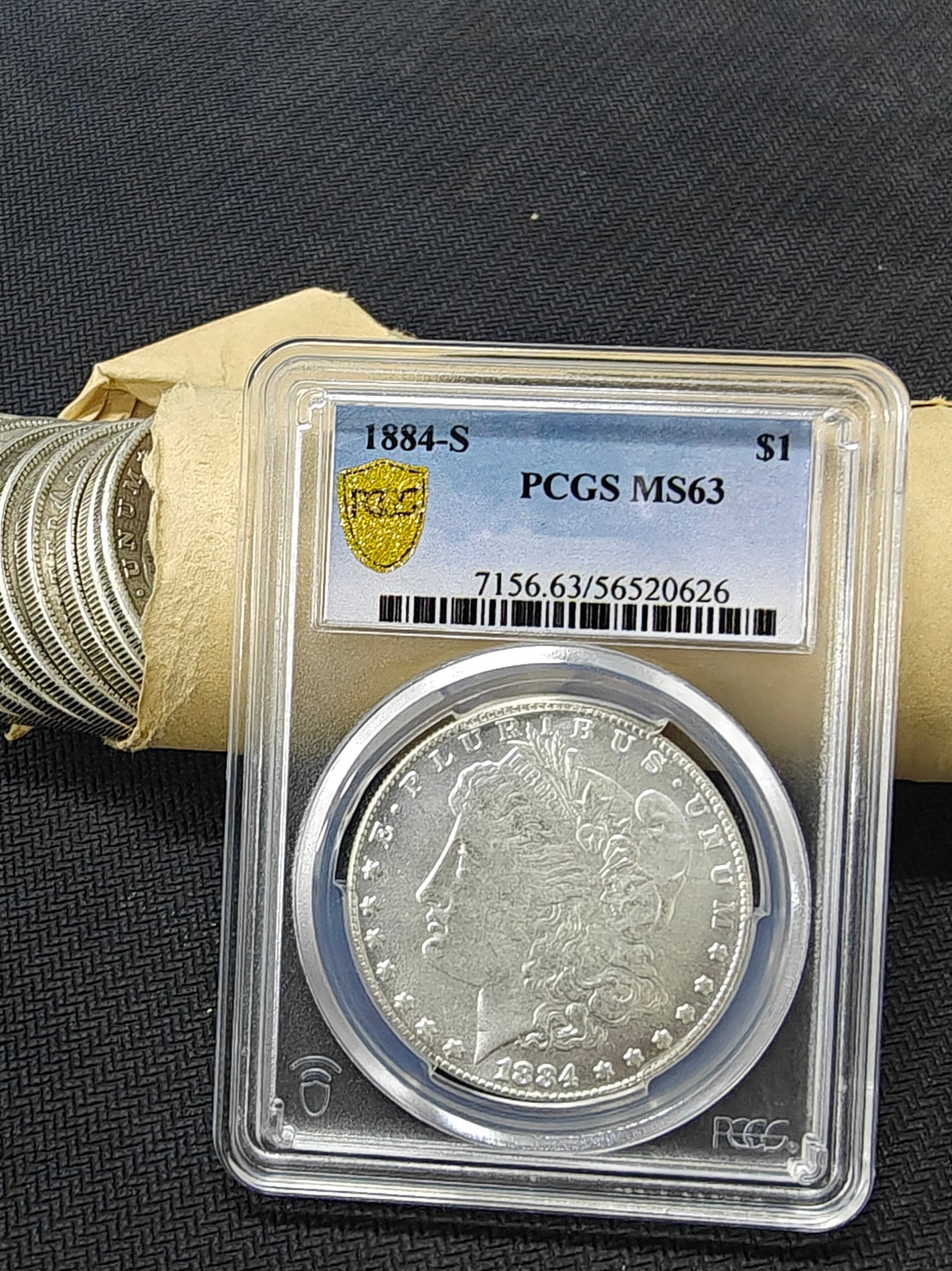 1884-S Morgan Silver Dollar Replica UNC-Style