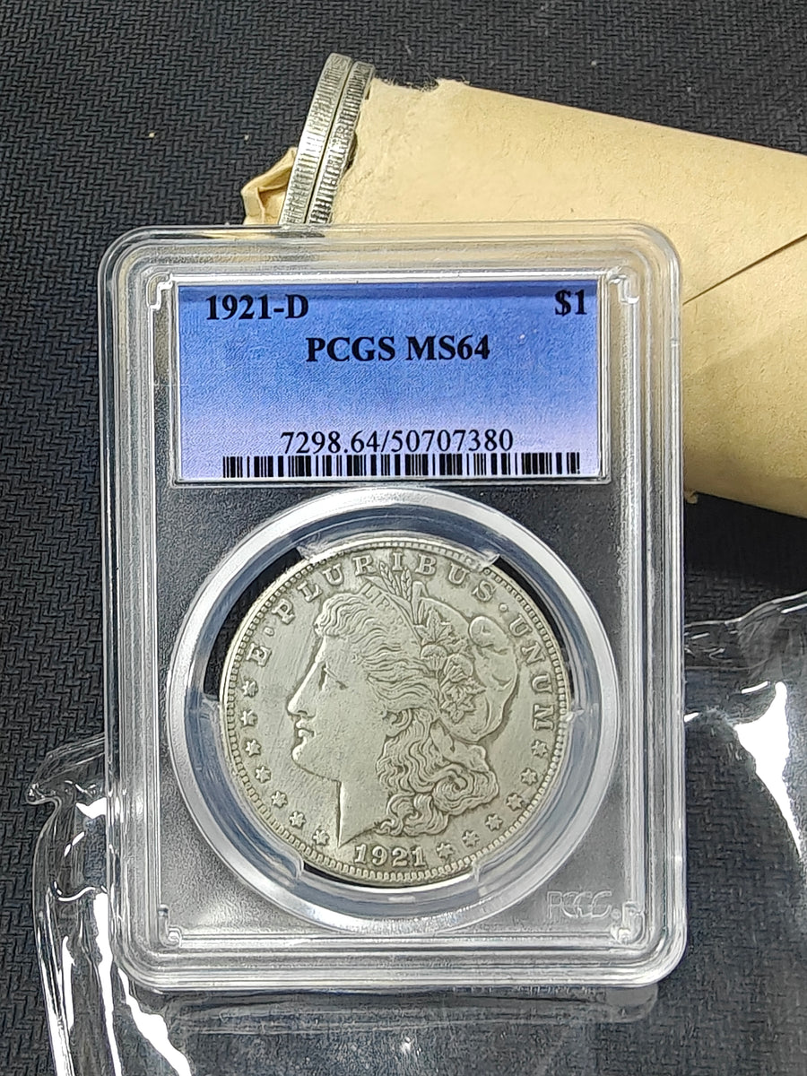 1921-D Morgan Silver Dollar Replica UNC-Style