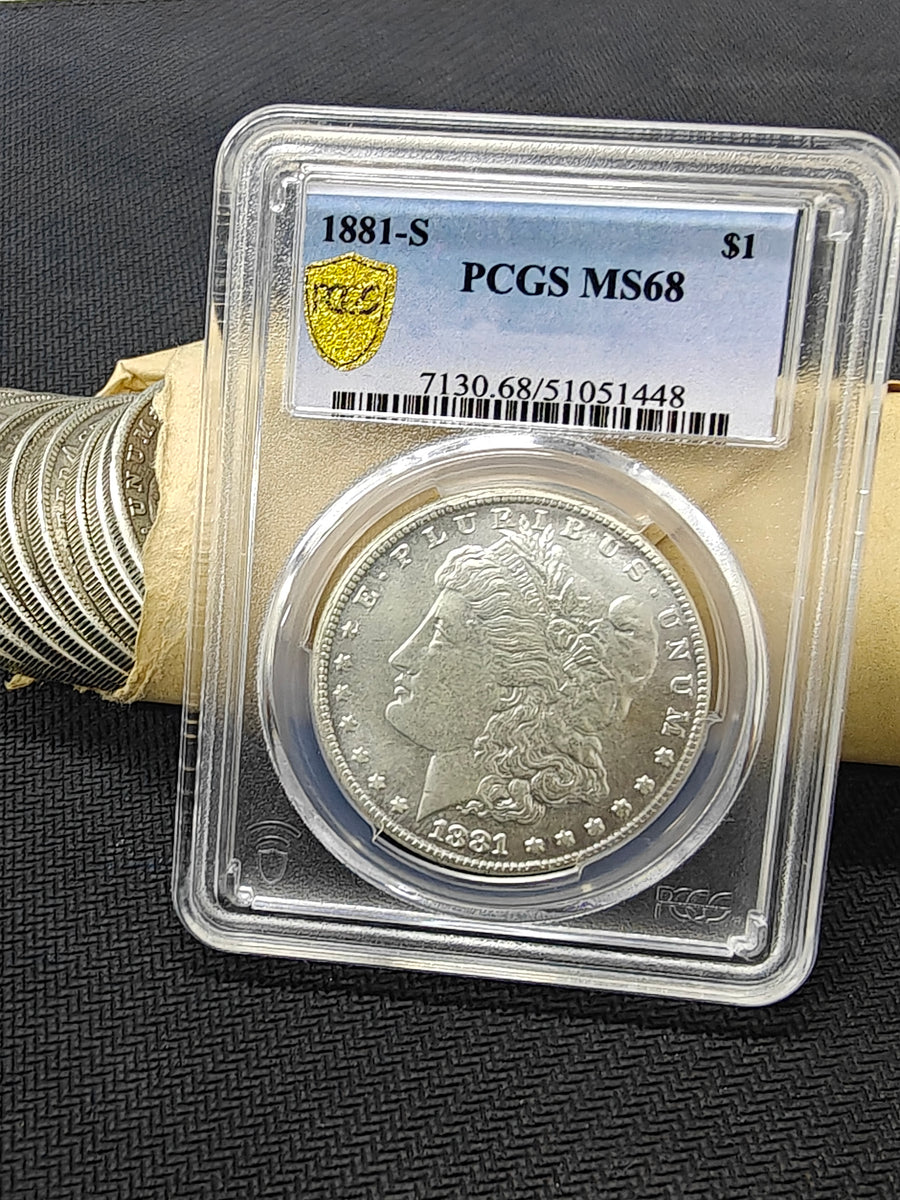 1881-S Morgan Silver Dollar Replica UNC-Style